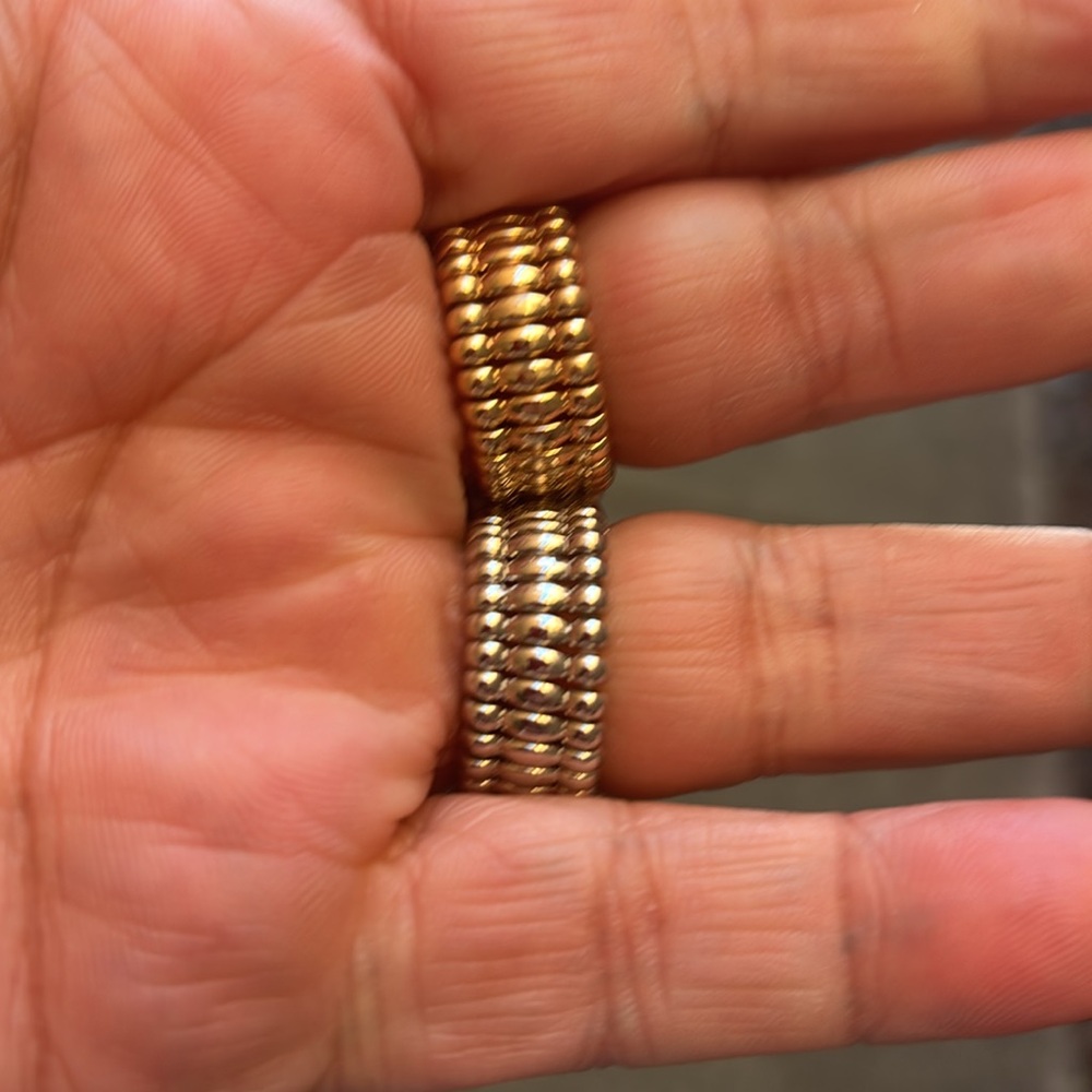 New - Adjustable Heart, Rhinestone Ring - image 3